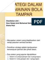 Strategi Permainan Bola Tampar