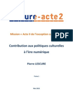 Rapport Lescure PDF