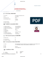 Application Form: 1. Exam Details / पर ा का ववरण