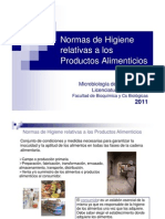 Normas de Higiene 2012