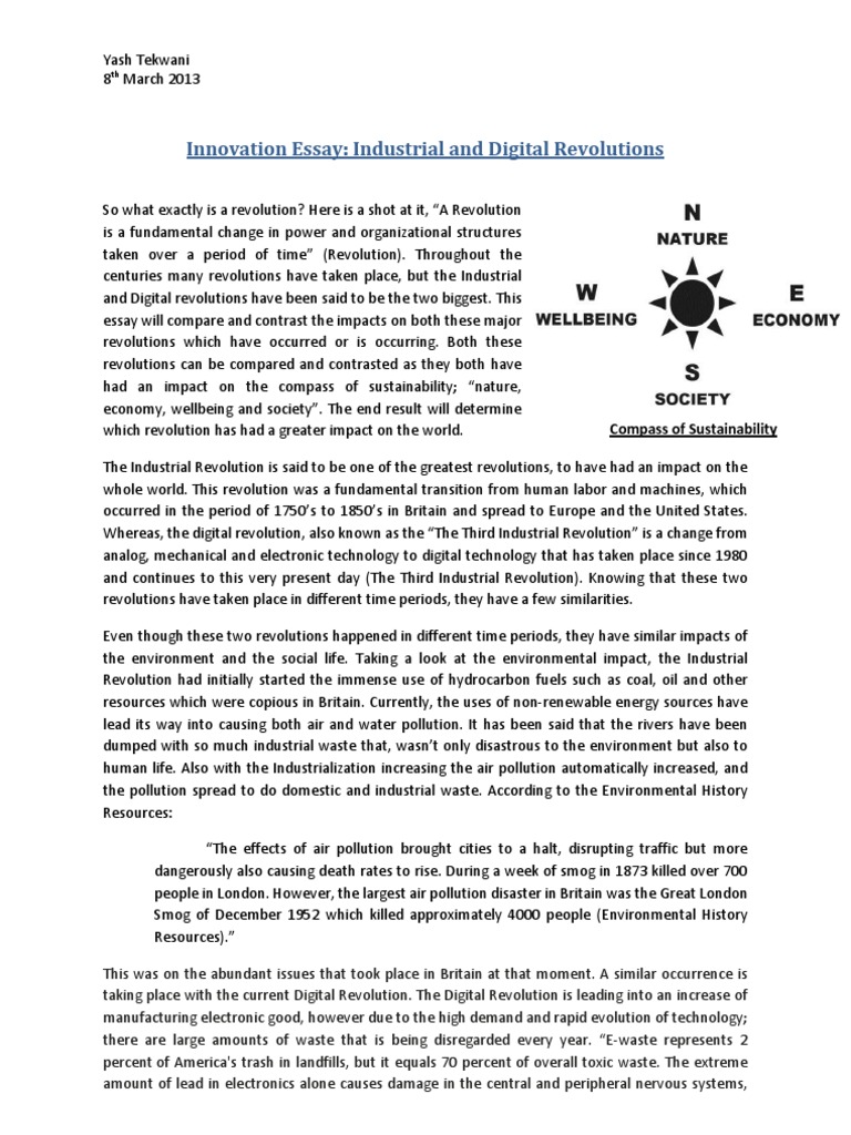 What does innovation mean to you essay image