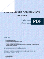 ESTRATEGIAS DE COMPRENSIÓN LECTORA