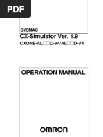 CX-Simulator V1.9 Operation Manual