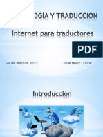 Internet Para Traductores - 29 Abril 2013