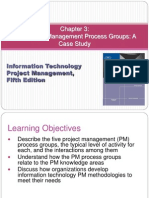 Chapter 03 The Project Management Process Groups - A Case Study