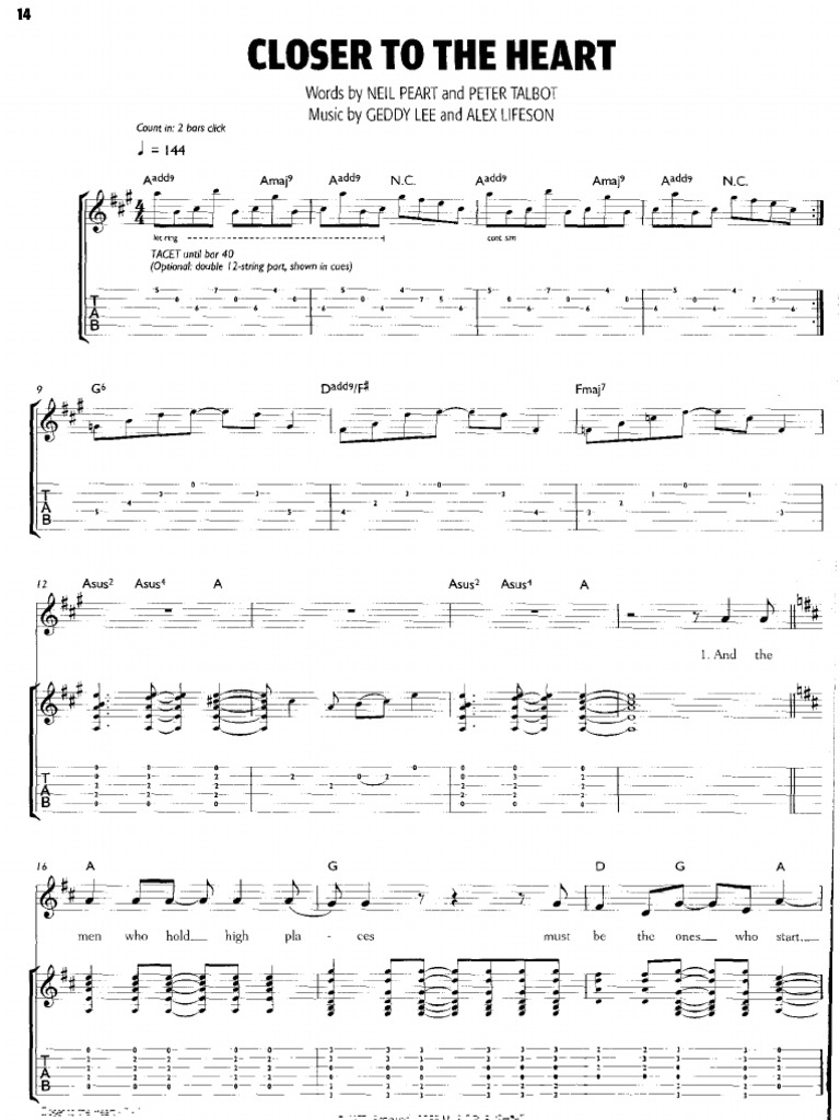 Rush Closer to the Heart