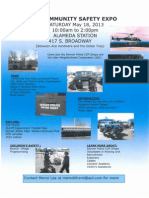 2013 Safety Expo Flyer