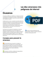 Las Diez Amenazas Más Peligrosas de Internet - 2 - Gusanos