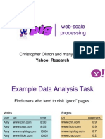 Hadoop Summit 2008: Pig: Web Scale Data Processing