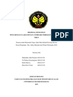 Proposal Penelitian Pengaruh Zat Laksatif Dan Zat Antidiare Pada Srtuktur Feses Tikus