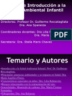 Temario Salud Ambiental