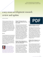 Early Brain Development Research Review