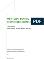 Mentorat Pentru Dezvoltare Complexa F