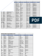 Fall2013 College CourseSchedule