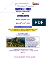 Peru Mystical Journey July 2013