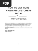 Download HOW TO GET MORE NIGERIAN CUSTOMERS by Andy Lawrence SN14122606 doc pdf