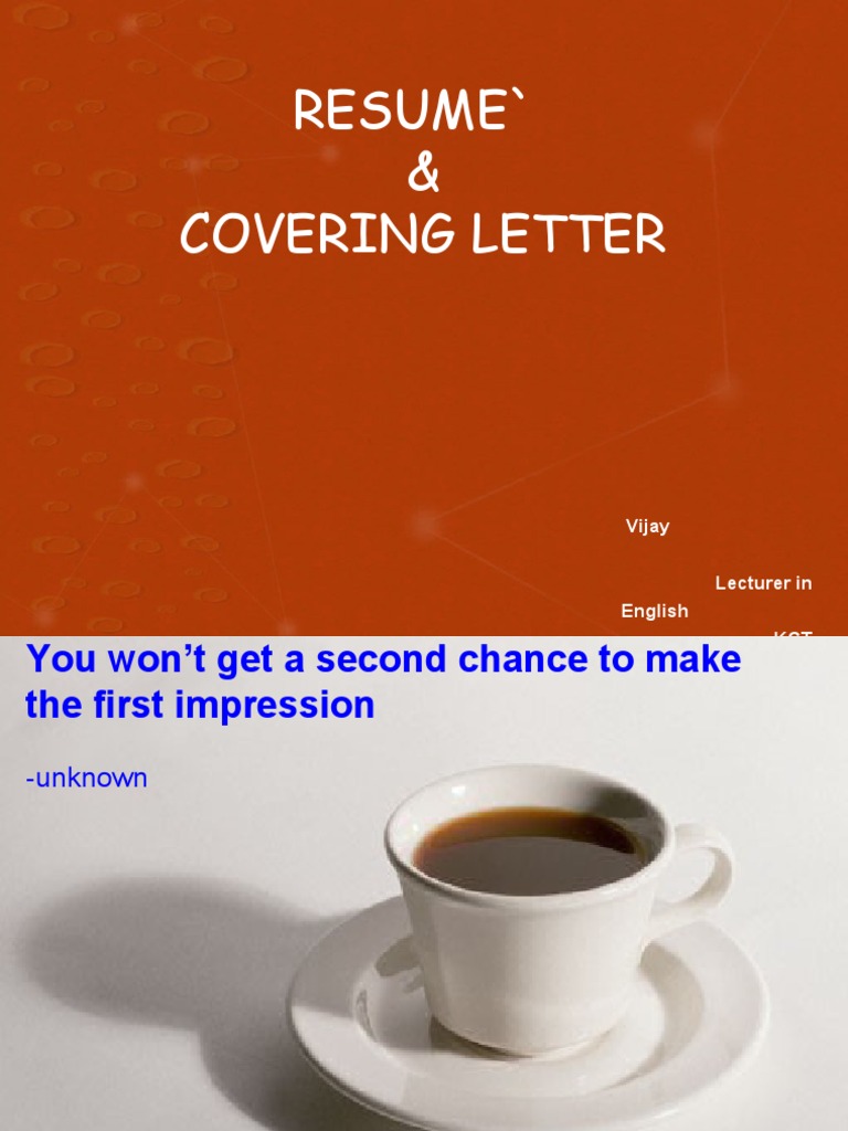 Resume and Cover Letter Guide | PDF | Résumé | United States Postal Service
