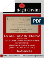 De-Sanctis 1900 - La Coltura Intensiva introdotta dal Comm. Giuseppe Giacomini nei territori di Manziana e Bracciano (Tenuta di Boccalupo)