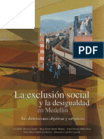 Bernal Exclusion Desigualdad Medellin