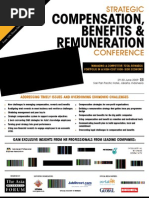 Strategic Compensation, Benefits & Remuneration Conference 