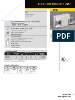 Commercialemergencylights: Series Features