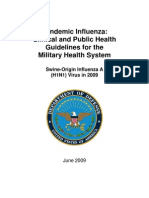 19755752 PI Clinical and Public Health Guidelines for the MHS 2 JUNE 2009