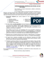 Comunicado Cierre de PNF y Solicitud de Data para Mallas