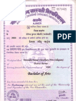 Degree N Certificates
