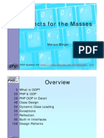 Objects for the Masses - PHP Quebec 2009