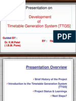 Time Tabling Arquitectura.ppt