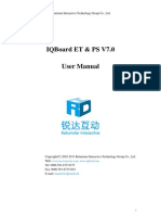 IQBoard ET & PS V7.0 User Manual (English) 130108