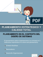 Planeamiento Estrategico y Calidad Total