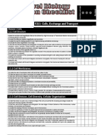 As Revision Checklist