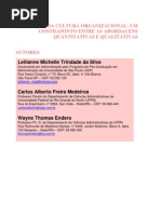 Leilianne Michelle Trinda 2011 Avaliacao Da Cultura Organizac 6866