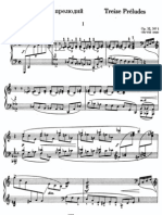 rachmaninov 13 Preludes, Op 32