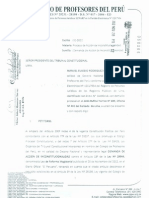 Accion de Inconstitucionalidad Contra La Ley #29944, Ley de Reforma Magisterial, Presentado Por El CPPe.