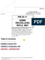 M67 90mm Recoilless Rifle Manual