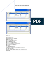 Consulta en Un Datagridview