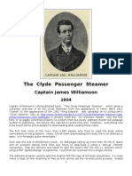 Clyde Passenger Steamer - Capt James Williamson - 1904 - 408-Pages