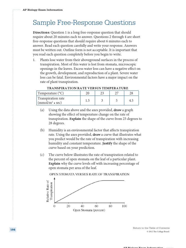 biology essay