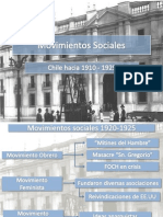 Movimientos Sociales 1925