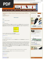 Introduction To Object Oriented Programming Concepts (OOPS)