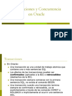8 Transaccion en Oracle