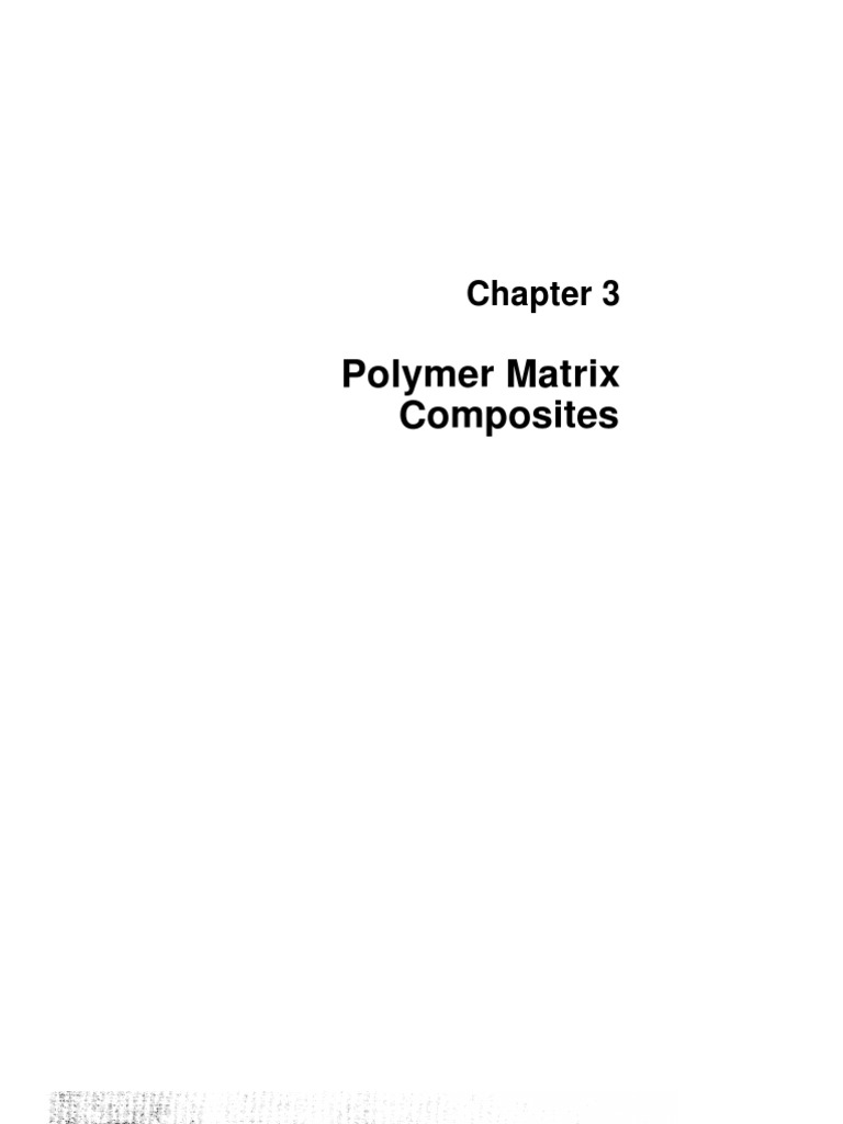 Polymer Matrix Composites | PDF | Composite Material | Fiberglass