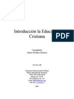 Introduccion A La Educacion Cristiana Bibliografia PDF