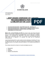 BolPres - La Mejor SUV de Lujo 4x4 Jeep Grand Cherokee 2011