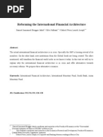 Download Reforming the International Financial Architecture by samuel_brugger4681 SN14133116 doc pdf