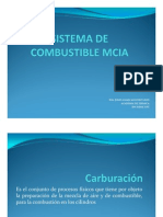 Combustible y Sist de Distribucion