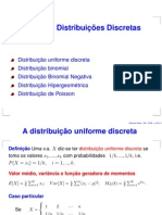 Distribuições Discretas