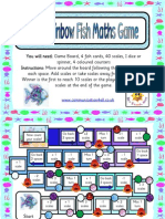 Rainbow Fish Maths Game
